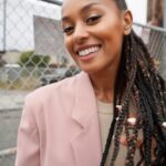Melanie Liburd Instagram - I'm going to do some fun reels on acting tips and my journey as a Brit navigating Hollywood. What topics would you like to hear about? Send me any questions! 🤍 📷 @gabrielmornelas Venice