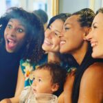 Melanie Liburd Instagram - Belly laughs with the besties 🤍 London, United Kingdom