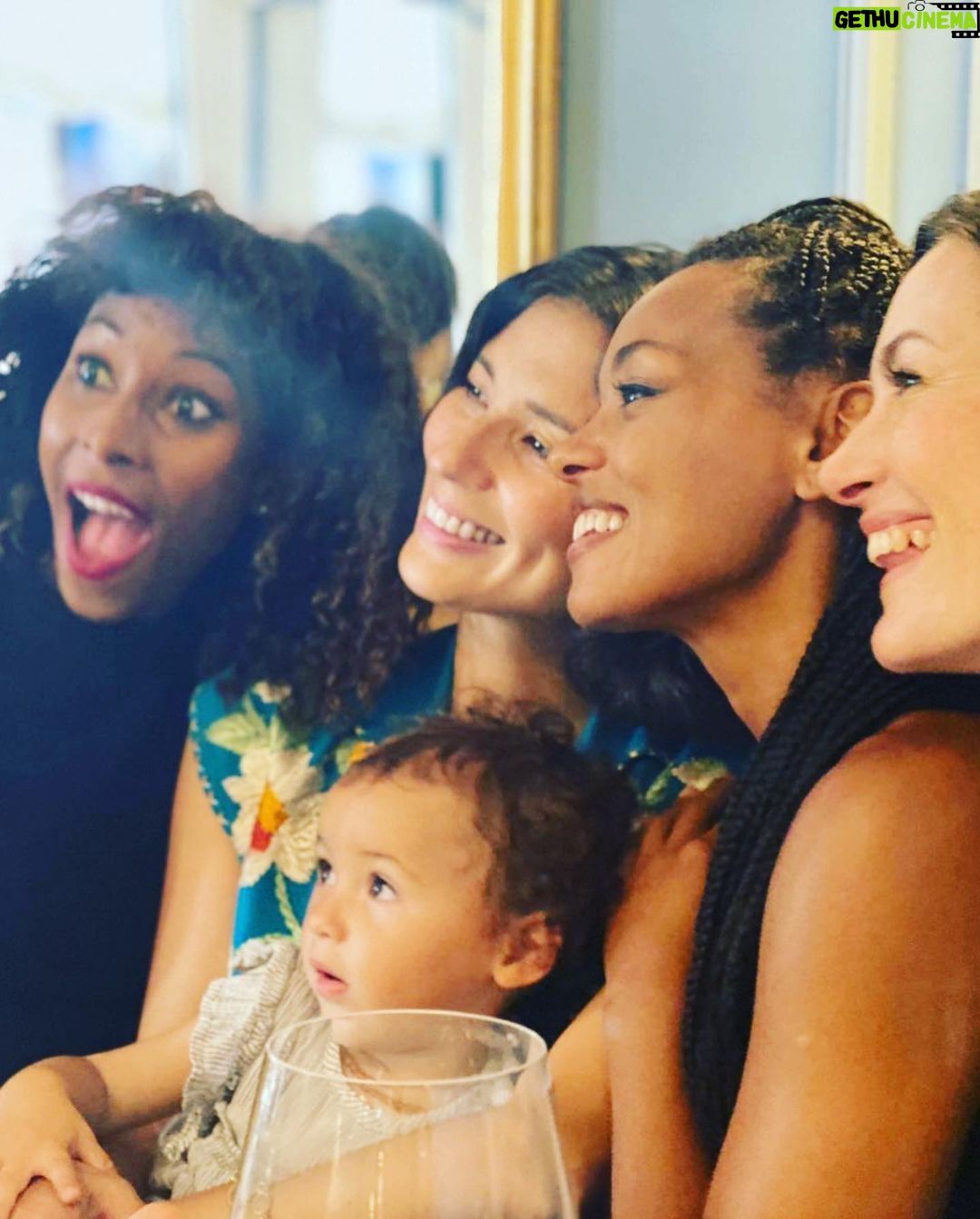 Melanie Liburd Instagram - Belly laughs with the besties 🤍 London, United Kingdom