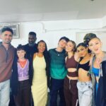 Melanie Liburd Instagram - This beautiful lot. Happy Friday ❤️💛🧡