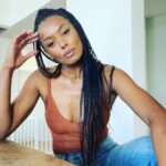 Melanie Liburd Instagram - Happy Sunday friends. Hope you're all doing all the things to feel good! ✨ Los Angeles, California