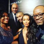 Melanie Liburd Instagram - Shout out to my @doubleplay2022 cast and crew! We're now streaming on Apple ♥️ Rotterdam, Netherlands