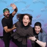 Melanie Scrofano Instagram - Hey Richmond! Nothing made sense and I loved it! Day 1 dick shirt and banana/shiv; Richmond Fire Inspector; Vase with A Soul (@capitol_vintage_richmond); Artistic rendering of all of us at the end of the weekend; iPoed (Poe Museum); k byyyyyyyyye #galaxycon
