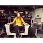 Melanie Scrofano Instagram - New Ship Who ‘Dis? Cap Bat is back…what could possibly go wrong? 📸 @ansonmount 🖼 @mamagoo5e @startrekonpplus @strangenewworlds
