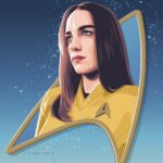 Melanie Scrofano Instagram - On TV, I am the Captain of my own ship. In real life, I keep misplacing my keys and when I start my car I have to jiggle the steering wheel or my 2006 Accord won’t even entertain starting. (But it is a stick shift, so I guess that’s pretty boss). #startrek #strangenewworlds