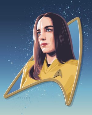 Melanie Scrofano Instagram - On TV, I am the Captain of my own ship. 

In real life, I keep misplacing my keys and when I start my car I have to jiggle the steering wheel or my 2006 Accord won’t even entertain starting. (But it is a stick shift, so I guess that’s pretty boss). 

#startrek #strangenewworlds
