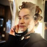 Melanie Scrofano Instagram - I just got beat at my own game. #boobs #pimpmycovidshield #whatsbetterthandynamite