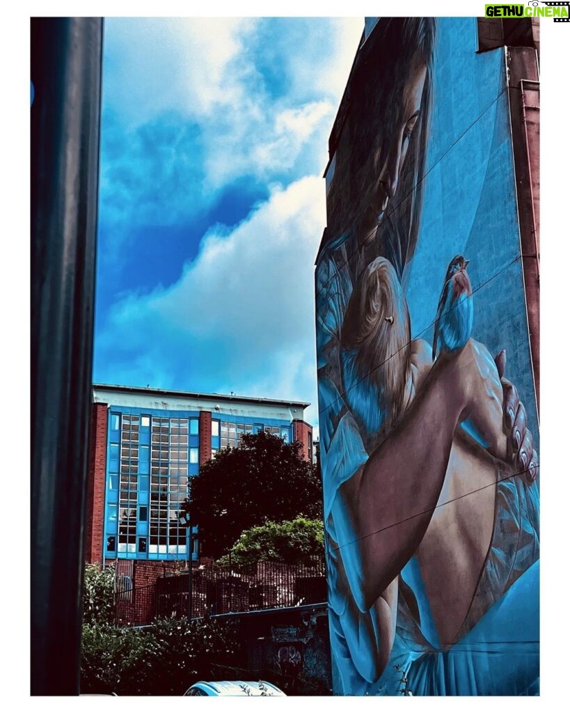 Melanie Scrofano Instagram - “Glasgow Blue (da ba dee da ba doo) My Mind” For some reason I was really drawn to blue while I was here. 1- Playing Kat and Mouse aka Wynaught at the Haught Box 2- People still smoke and I was not prepared 3- A portal to a world inside an Edgar Wright film 4- The tree never grew, the bird never flew, the fish never swam, the bell never rang 5- where trees can grow, bells can ring, fish can swim and birds can sing 6- this guy is a real piece of work according to the tour guide 7- ? 8- What is a ‘Dram’? Anyway this is a photo of its bar….. 9- can you find the #earp? #wynonnawuzhere #glasgow Thank you everyone for another great escape from real life xoxoxoxo Glasgow, Scotland
