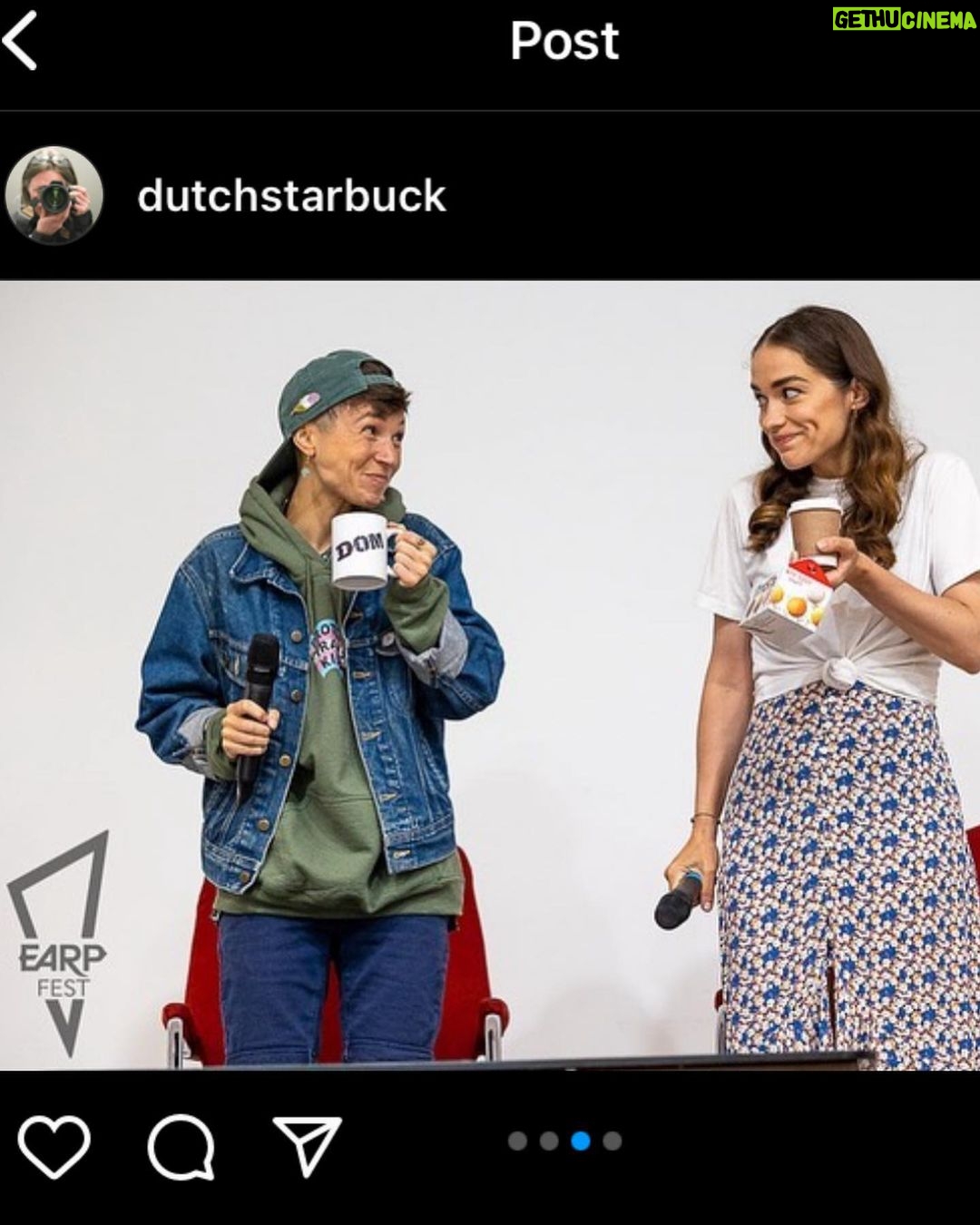 Melanie Scrofano Instagram - Unfortunately I had a great time in Glasgow and now I have a lot of pictures. So I will roll them out aggressively. Ps 1st pic was a #bts I took of #dark Waverly on #wynonnaearp……….dooooo you see the angel shield caused by the flare too 🤯?????? 2nd pic: even the birds want to f*ck with the statues in Glasgow! 3rd pic: REUNITED AMD IT FEELS BETTER THAN COFFEE ♥️♥️♥️♥️♥️ 📷 @dutchstarbuck