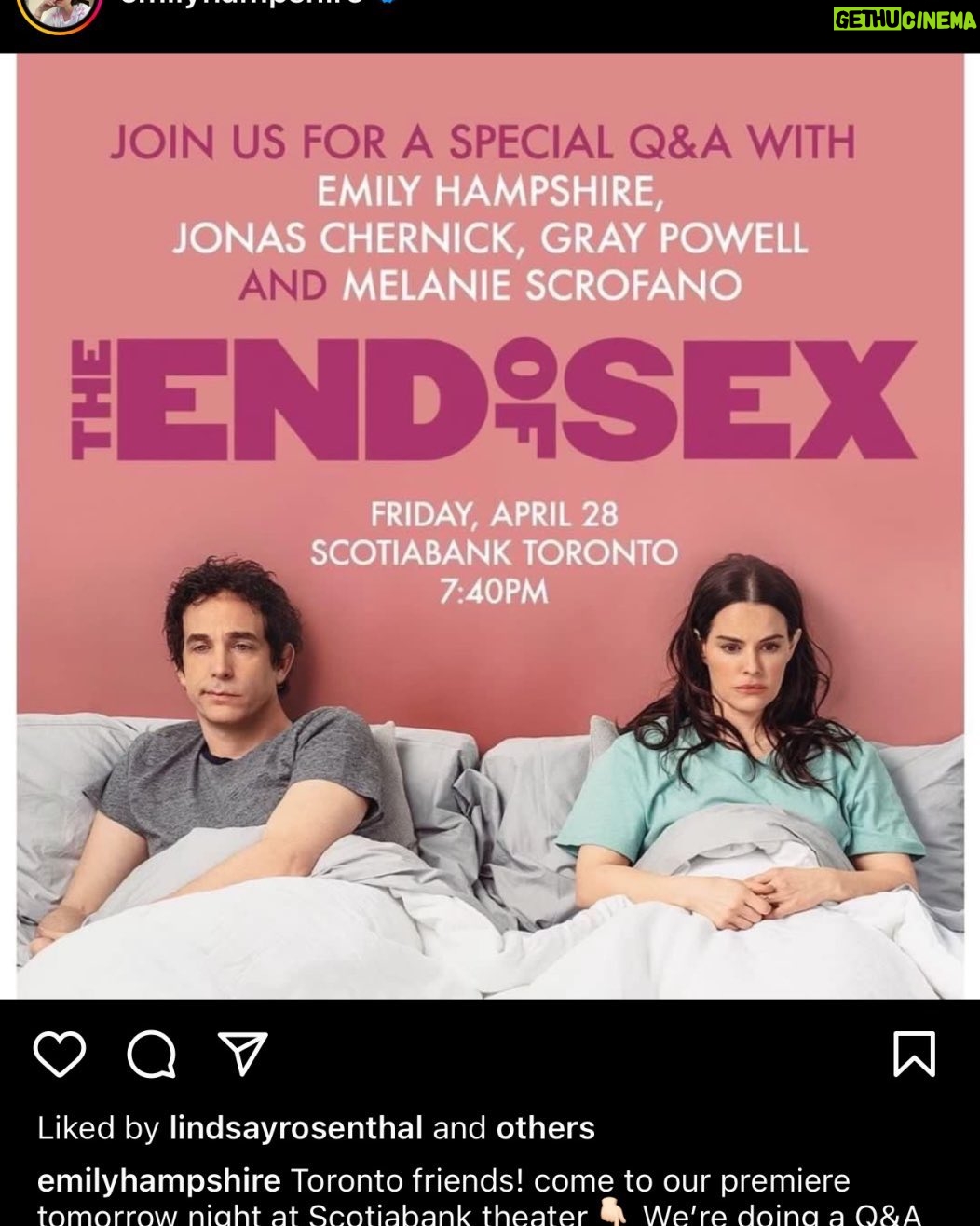 Melanie Scrofano Instagram - What she said