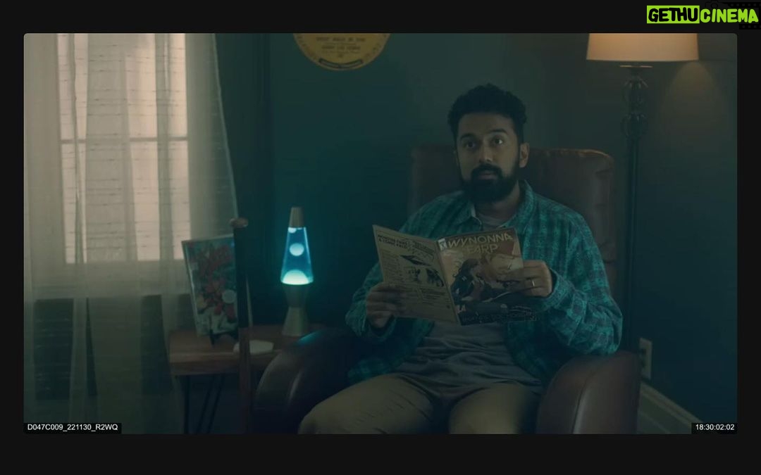 Melanie Scrofano Instagram - Did anyone catch the Easter eggs? Please tell me you did. My longtime forever friend who definitely invited me to his wedding @varunsaranga killed it in this episode. I hope all of you find a friend that you can still play with even when you outgrow the sandbox and adulthood and taxes try to suck the life from you. Varun was fearless and vulnerable when playing this character, which are his best traits. It was so fun to play, and force some Wynonna Earp down your throats while we did. Thank you Varun for your trust, your friendship and your killer sense of when things are funny and when things are sad. They made this episode sing. Sugenja Sri was a vision and I totally get why two amazing men would be in love with you. And as always the whole cast shone bright led by the brightest star in the sky, Timothy Rozon. No pottery was harmed in the making of this episode. #surrealestate