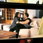 Melina Konti Instagram - Δήμητρα & Κίμωνας in action 🎬 @georgiou82 #gitiselias #dimitra #kimonas #lovestory #staytuned #megatv #actress #tvseries #shooting #moment #monitor #character #inlove #acting #lovemyjob Αρεόπολη Μάνη