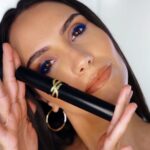 Melina Konti Instagram - It's BLUE and it's ELECTRIC 💙 @yslbeauty #lashclash #blue #mascara #ysl #makeup #yslbeauty Athens, Greece