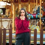 Melina Konti Instagram - “Life is like a carousel; sometimes we’re up, sometimes we’re down, but we must always hang on and enjoy the ride.” 🎠 📸 @andixhuma #christmas #athens #carousel #life #2024 #ready Athens, Greece