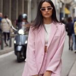Melina Konti Instagram - Miley Cyrus said: "Pink isn't just a color, it's an attitude" and I couldn't agree more! 🌸 📸 @andixhuma #pink #monday #athens #quote #mileycyrus #ootd #pinksuit #loveit #spring Athens, Greece
