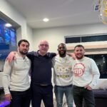 Merab Dvalishvili Instagram - Enjoying good friends, good times, and Georgian tunes 🇬🇪 Merry Christmas & Happy holidays everyone! 🎄🎊 Las Vegas, Nevada