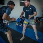 Merab Dvalishvili Instagram - Less than eight weeks left until my next fight. Feeling good! 🦾 i’m grateful. 🙏 2 თვეზე ნაკლები რჩება ჩემს ბრძოლამდე. თავს შესანიშნქვად ვგრძნობ და მზადებაც კარგად მიდის… Las Vegas, Nevada