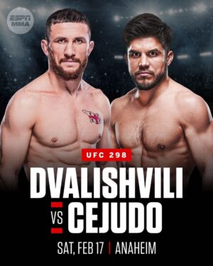 Merab Dvalishvili Instagram - Henry Cejudo and Merab Dvalishvili will throw down in Anaheim at UFC 298, sources confirmed with @marcraimondimma on Sunday.

Sources said nothing has been signed, nor have bout agreements been received. But the fight is verbally agreed to by both sides.