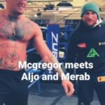 Merab Dvalishvili Instagram - Conor Mcgregor meets Merab and Aljamain Sterling @thenotoriousmma #conormcgregor #thenotoriousmma #ufc #mma #mcgregor_billionaire_
