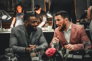 Merab Dvalishvili Instagram - Discussing business with important people 😎
@funkmastermma 🦾