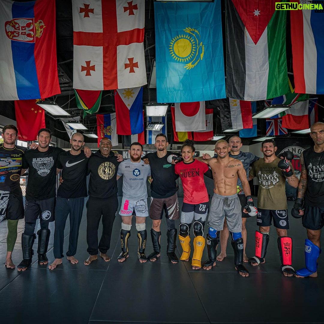 Merab Dvalishvili Instagram - Good training with Giga and his team. Let’s go Giga you got this! December 16 👊🔥⚔️ Kings Mma