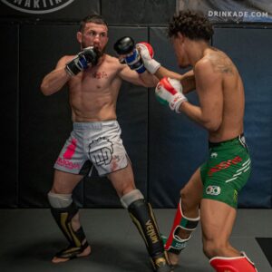 Merab Dvalishvili Instagram - Always great to work with young killer @raulrosasjr 🦾🗡️ 🇲🇽 🇬🇪 🇺🇸