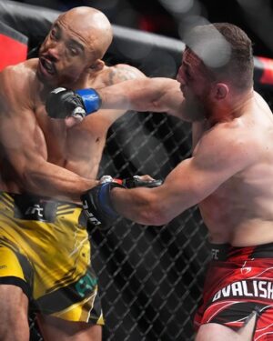 Merab Dvalishvili Instagram - Just for the record, I have been calling out O'Malley since my first UFC win in 2018 and every win after, not because it is an easy fight but because it will be a challenge for me. UFC has ignored my call outs ... now here we are , I beat 2 former champions and have a 9 win streak. 
I am healthy and I am ready now . 🦾