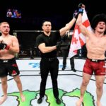 Merab Dvalishvili Instagram - Just for the record, I have been calling out O'Malley since my first UFC win in 2018 and every win after, not because it is an easy fight but because it will be a challenge for me. UFC has ignored my call outs ... now here we are , I beat 2 former champions and have a 9 win streak. I am healthy and I am ready now . 🦾 Las Vegas, Nevada