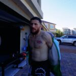 Merab Dvalishvili Instagram - Starting the New Year with training … no days off! Gym closed , no problem .. garage training with the boys. 🦾🎆 Las Vegas, Nevada