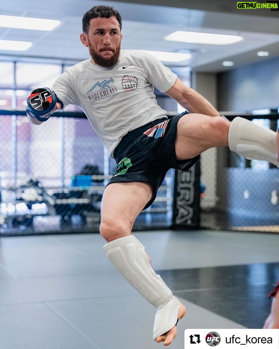 Merab Dvalishvili Instagram - 8 days and go 👊⚔️🦾 Las Vegas, Nevada