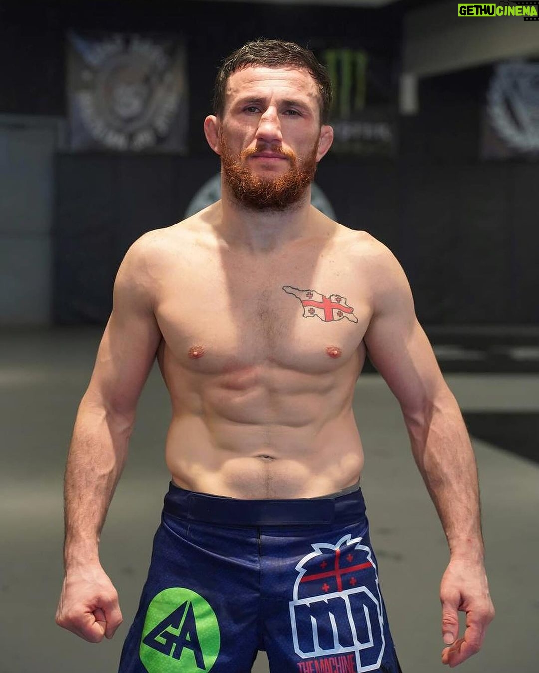 Merab Dvalishvili Instagram - 9 days until the war 🦾⚔️