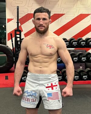 Merab Dvalishvili Instagram - Getting stronger 🦾🇬🇪👊

@nabeghlavi_geo