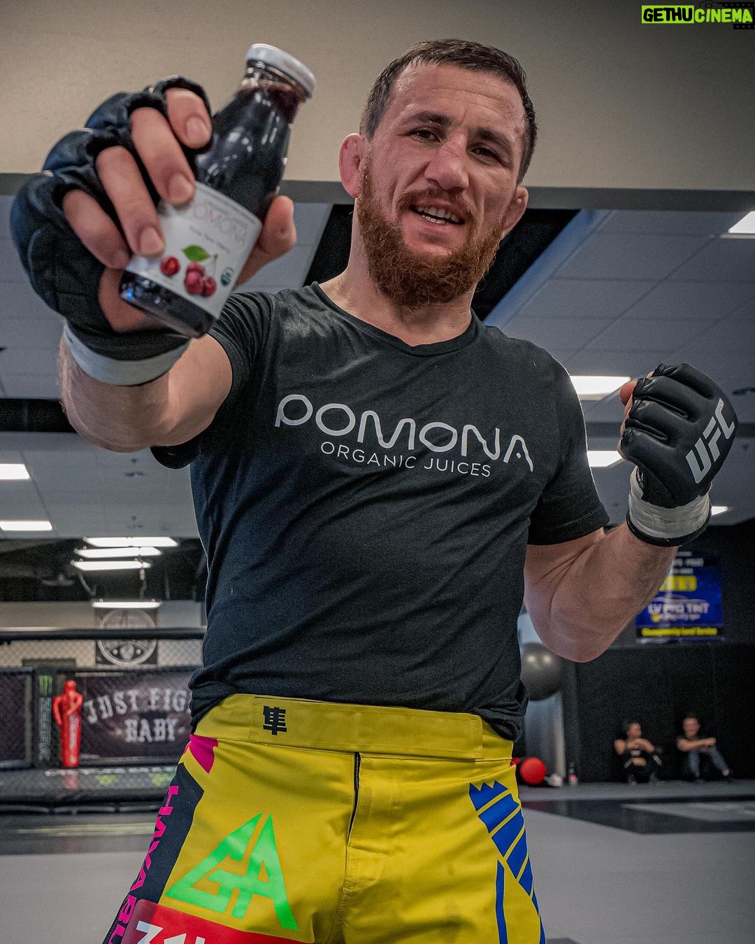 Merab Dvalishvili Instagram - My energy booster @pomonaproducts 🦾🧃 Las Vegas, Nevada