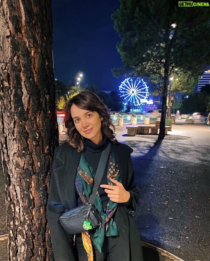 Merih Öztürk Instagram - albanian nights 💫 Tirana, Albania
