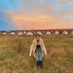 Merih Öztürk Instagram - sonsuzlukta sallanır, yıldızlardan aşıklar. Üsküp Kemeri