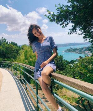 Merih Öztürk Instagram - mavi