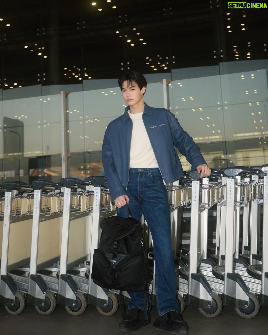 Metawin Opas-iamkajorn Instagram - On my way to #PradaFW24 @prada