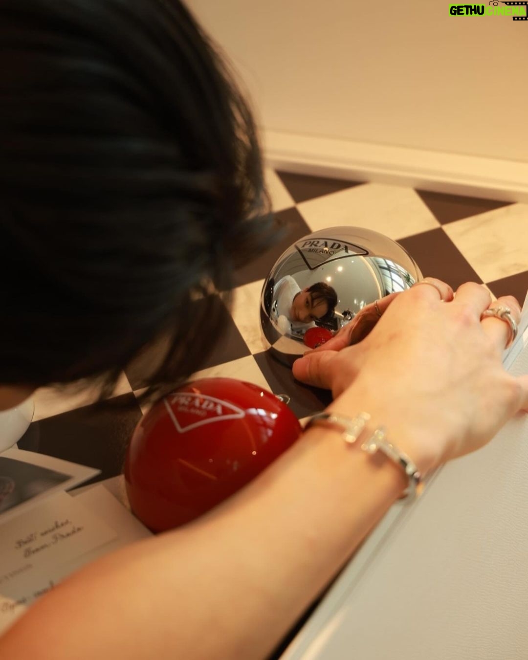 Metawin Opas-iamkajorn Instagram - The magical moment of the year. @prada #PradaHoliday23