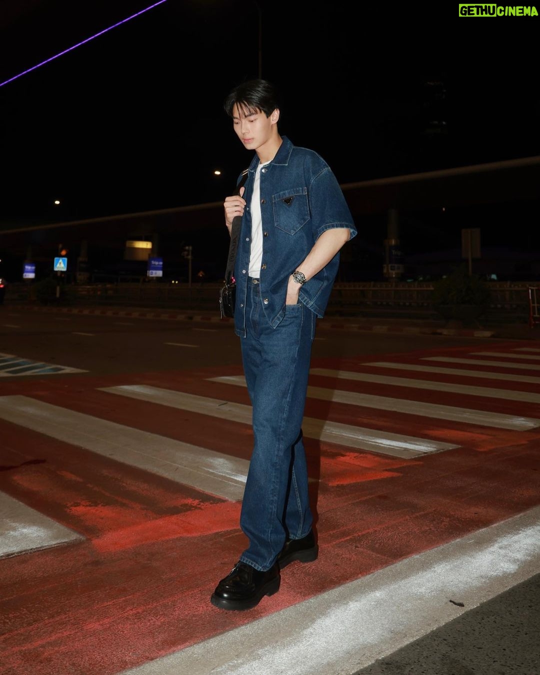 Metawin Opas-iamkajorn Instagram - See you real soon Milano! I'm so ready. @prada #PradaSS24