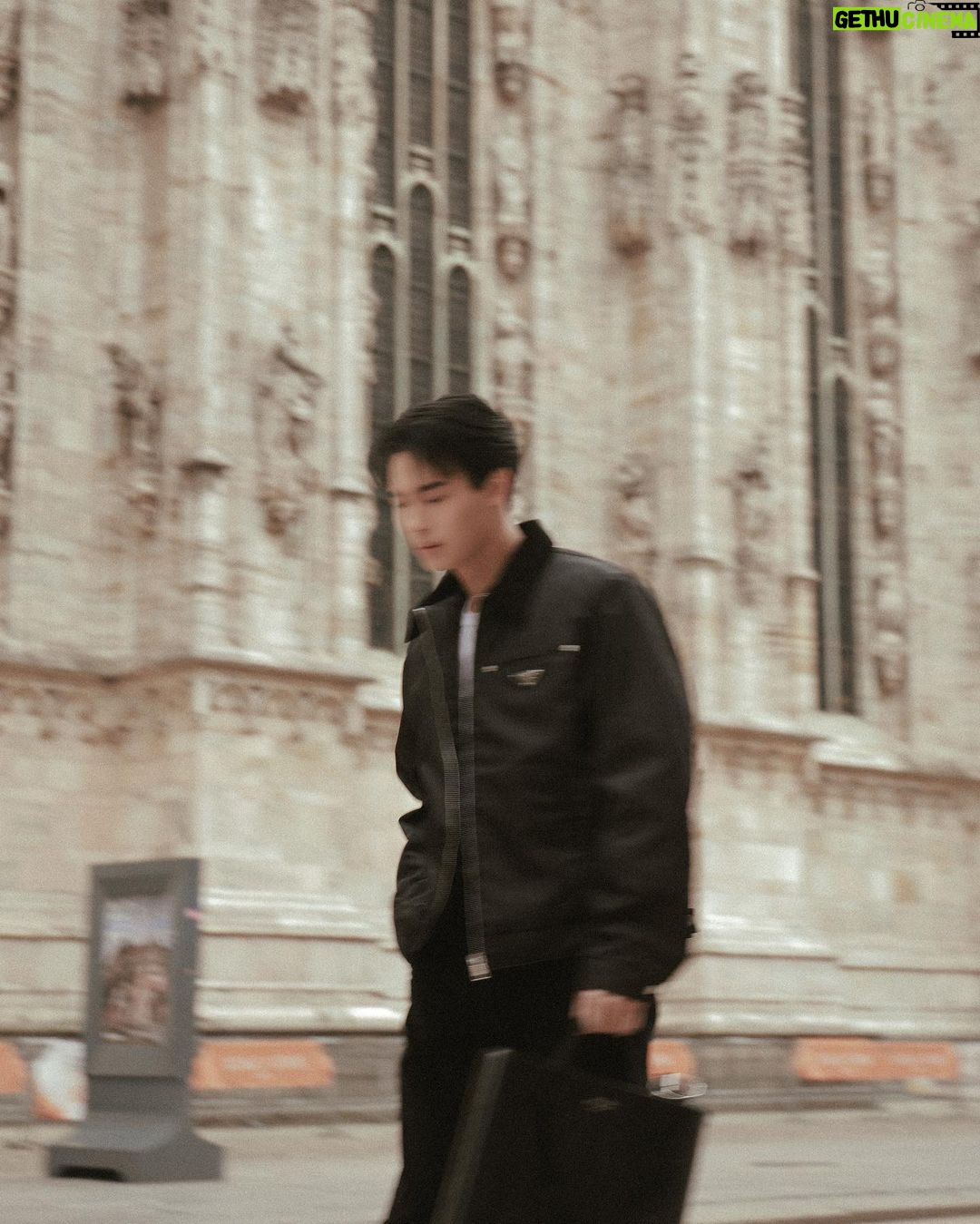 Metawin Opas-iamkajorn Instagram - A day well spent in Milano @prada