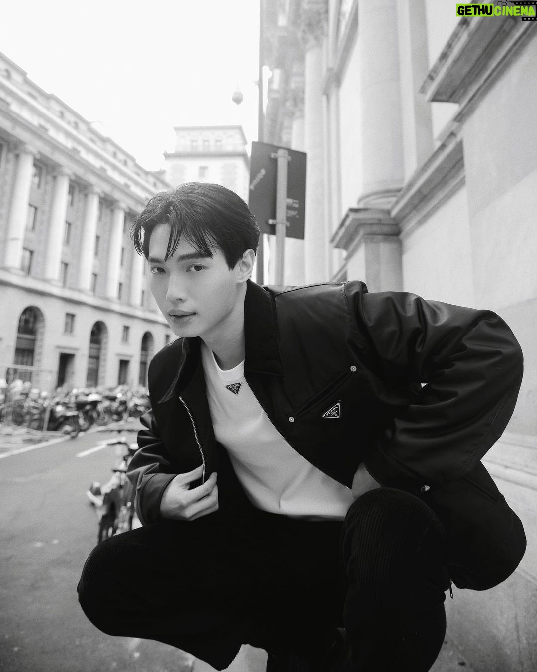 Metawin Opas-iamkajorn Instagram - A day well spent in Milano @prada