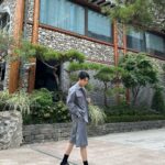 Metawin Opas-iamkajorn Instagram - Touched down in Seoul. @prada #prada Seoul, South Korea