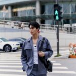 Metawin Opas-iamkajorn Instagram - Touched down in Seoul. @prada #prada Seoul, South Korea