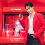 Metawin Opas-iamkajorn Instagram - The season for Giving and Playing 🎁🎮 Feeling festive with @shiseido Ultimune Limited Edition inspired by Pixel art 🎉 #PlayforJoyPlayforBeauty #ShiseidoThailand
