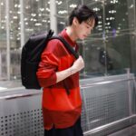 Metawin Opas-iamkajorn Instagram - Destination: New York! ✈️ Ready for takeoff to Tommy Hilfiger Fall-Winter 24 Runway Show. @tommyhilfiger #TommyHilfiger #TommyHilfigerTH