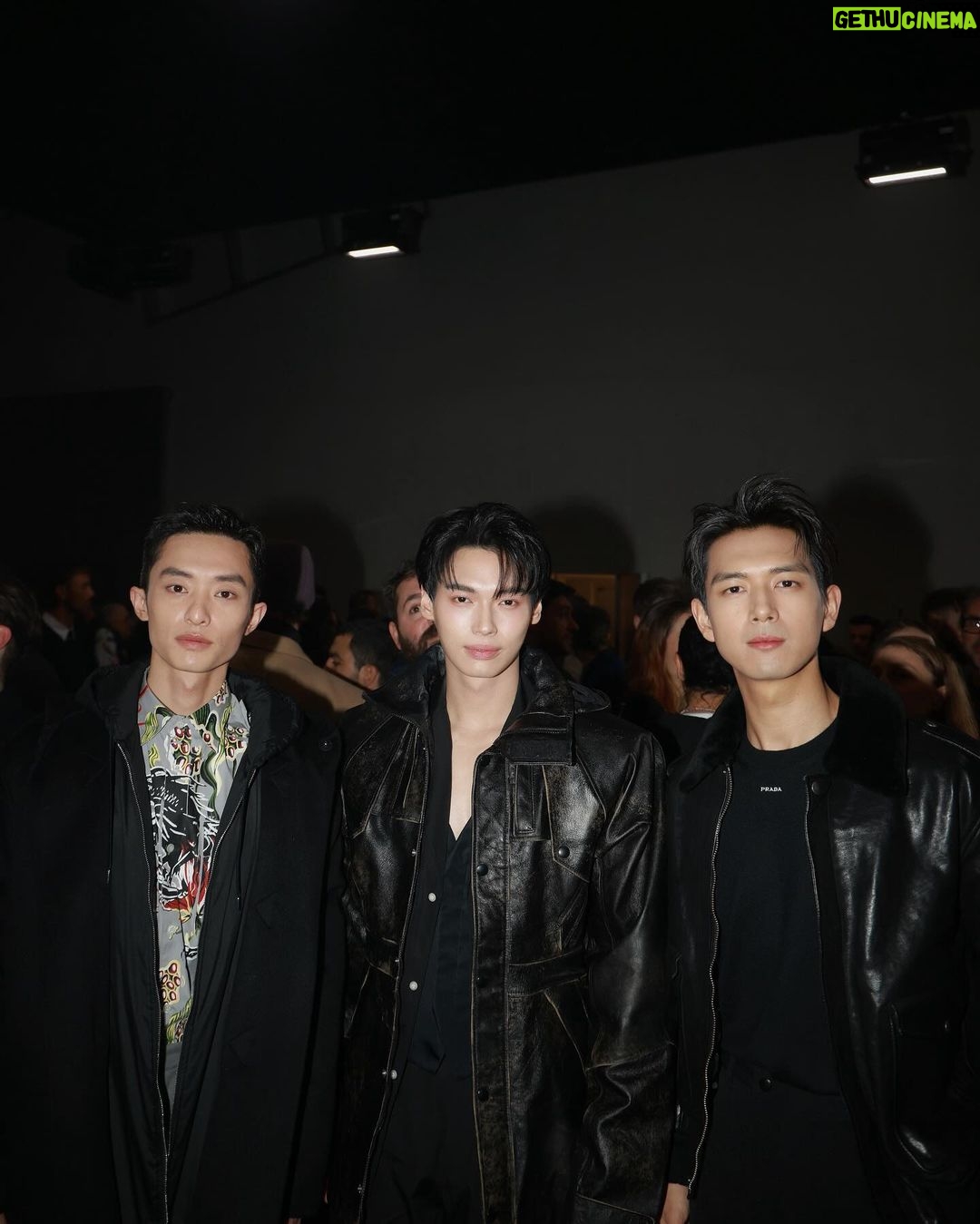 Metawin Opas-iamkajorn Instagram - Unforgettable experience with @prada and amazing people at #PradaFW24