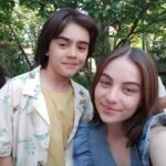Metehan Parıltı Instagram - Mina ablam 🤍 @mina.derman #oğlum #ceren #efe