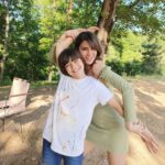 Metehan Parıltı Instagram - Biraz çılgınlık var tabi 🕊️🤍😍 @acikgoztugce #oğlum #sedef #efe