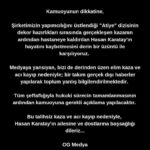 Metin Akdülger Instagram - Hasan'ı yakından tanıma fırsatım olmadı, biz aynı iş için beraber ter döken iş arkadaşlarıydık sadece. Bu gün Hasan'ın ailesini, sevenlerini ve gerçek dostlarını gördüm. Onlara kalbimden sabır dilemekten başka elimden birşey gelmedi. Hiçbir işin bir insanın canından ve ailesi ile dostlarının göz yaşlarından daha değerli olmadığını bir kere daha hatırladım. İşini saygıyla ve güzel yapmak için çalışırken yitirdiğimiz güzel dostlarımızı unutmadığımız, hayatın ve ruhun diger bütün maddi, manevi dünya işlerinden daha kıymetli olduğunu hatırladığımız bir Dünya diliyorum hepimize. Ruhun ışık olsun, huzur bulsun Hasan kardeş. #setlerdeölmeki̇stemiyoruz
