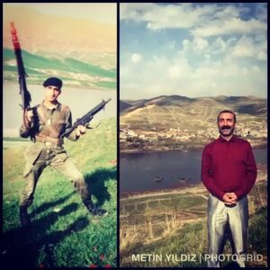 Metin Yıldız Instagram - Tam 25 yıl önce Askerlik yaptığım yerde, aynı noktada duruyorum.. bu kez Sanat için buradaydım.. teşekkürler @bulentdurgunn @uskudaryapim @nuhun_gemisi_cudide